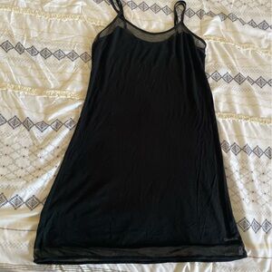 Calvin Klein Athletic Black Mesh Dress